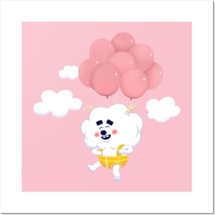 Cloud Head Dog Posters and Art